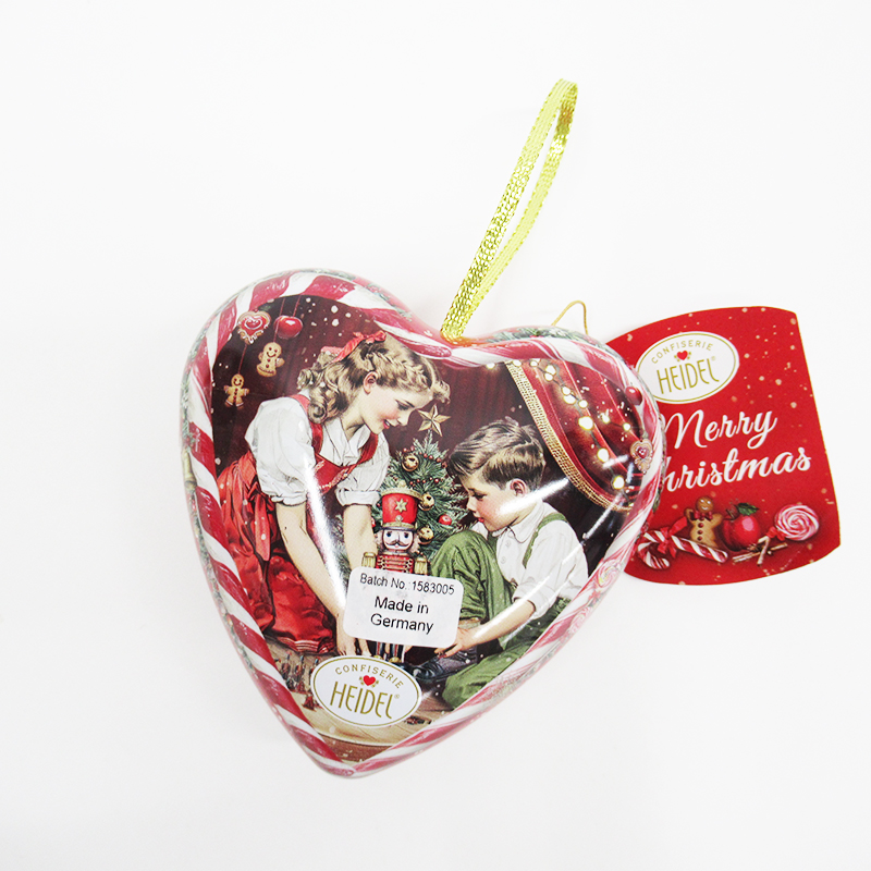 XM クリスマス メルヘンオーナメントハートカン